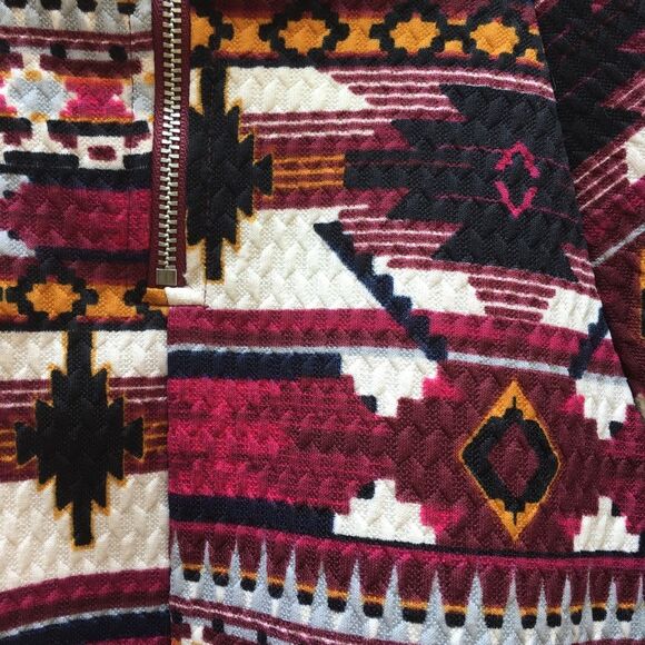 Colorful skirt, printed skirt, tribal print skirt, western skirt,western wear - Picture 5 of 6